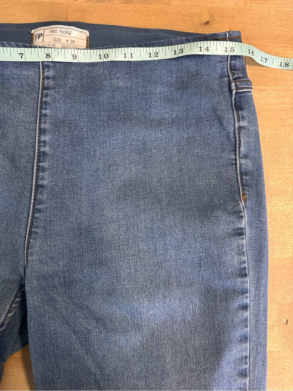 Free People pull on High-Rise Flare Jeans - Picture 6 of 10